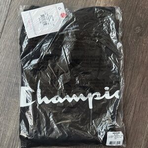 Champion Black Short Sleeve Tee